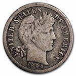 1894-O Barber Dime VG