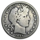 1894-O Barber Half Dollar Good