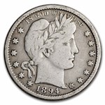 1894-O Barber Quarter Fine