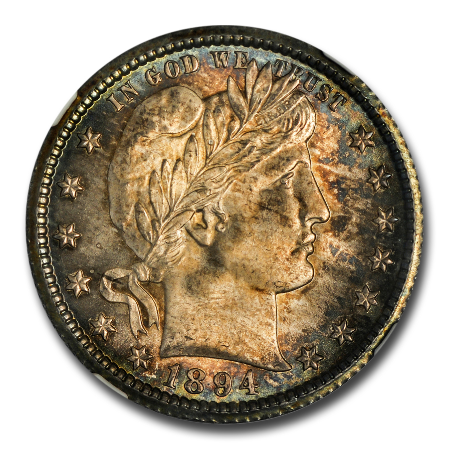1894 O Barber Quarter Value - APMEX