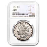 1894-O Morgan Dollar AU-50 NGC