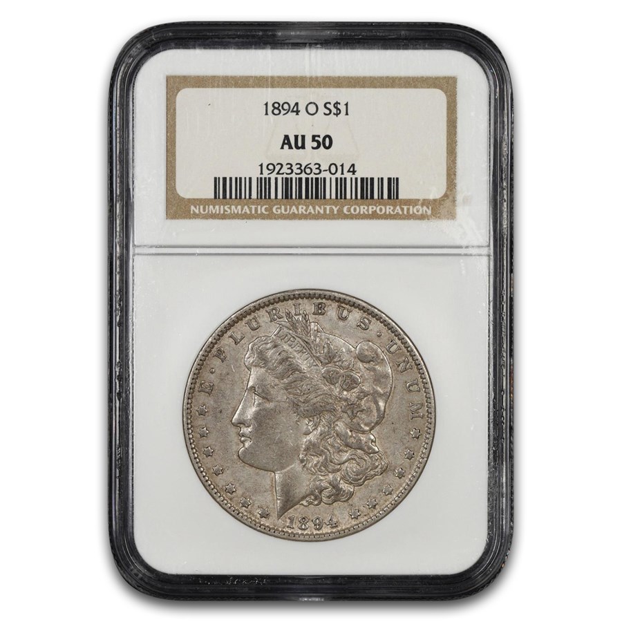 1894-O Morgan Dollar AU-50 NGC