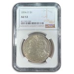 1894-O Morgan Dollar AU-53 NGC