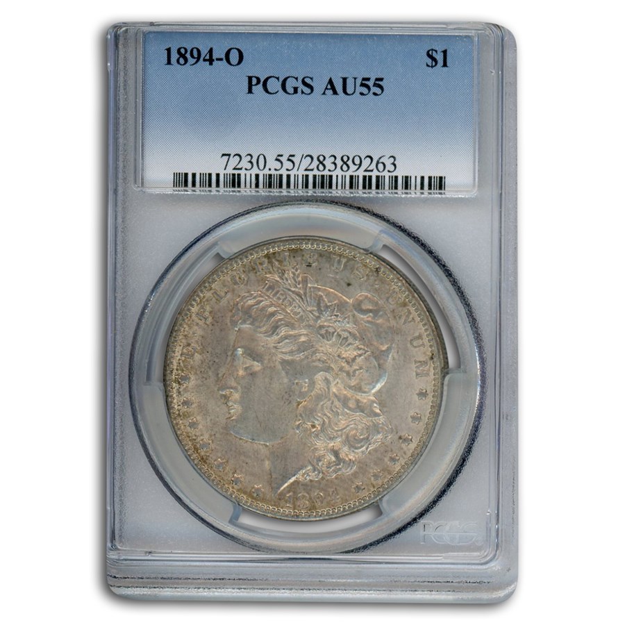 1894-O Morgan Dollar AU-55 PCGS