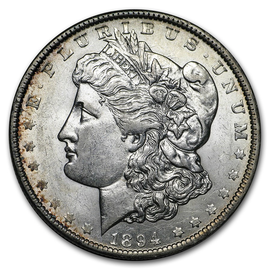 1894-O Morgan Dollar AU-55