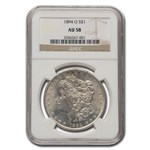 1894-O Morgan Dollar AU-58 NGC