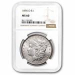 1894-O Morgan Dollar MS-60 NGC