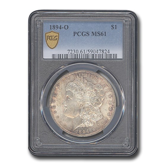 1894-O Morgan Dollar MS-61 PCGS