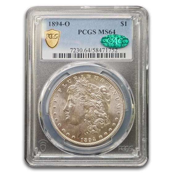 1894-O Morgan Dollar MS-64 PCGS CAC