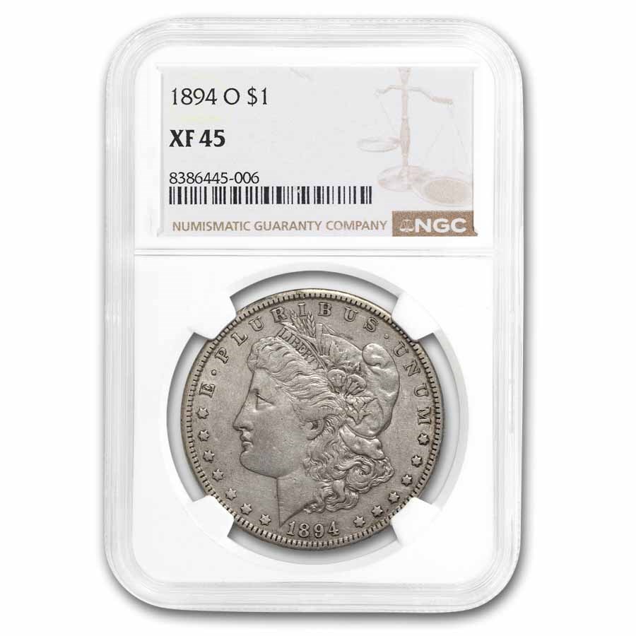 1894-O Morgan Dollar XF-45 NGC