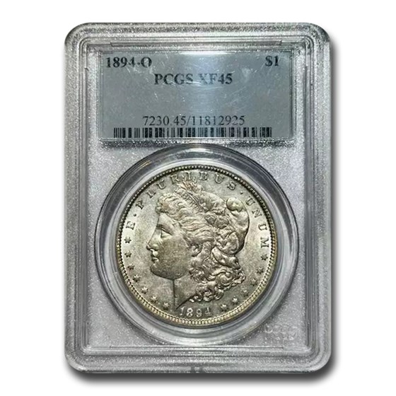 1894-O Morgan Dollar XF-45 PCGS 1894-O Morgan Dollar XF-45 PCGS