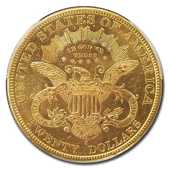 Buy 1894S 20 Liberty Gold Double Eagle MS61 PCGS APMEX