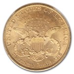 1894-S $20 Liberty Gold Double Eagle MS-64 PCGS CAC