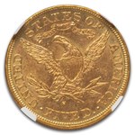 1894-S $5 Liberty Gold Half Eagle MS-62 NGC