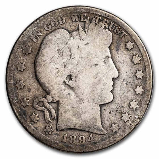 1894-S Barber Half Dollar Fair 1894-S Barber Half Dollar Fair