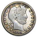 1894-S Barber Quarter VG