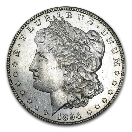 1894-S Morgan Dollar BU Details (Hairlines) 1894-S Morgan Dollar BU Details (Hairlines)