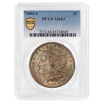 1894-S Morgan Dollar MS-63 PCGS
