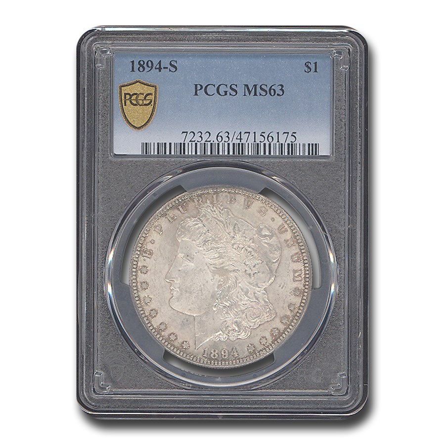 1894-S Morgan Dollar MS-63 PCGS