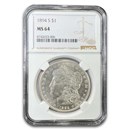 1894-S Morgan Dollar MS-64 NGC