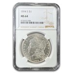 1894-S Morgan Dollar MS-64 NGC