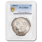 1894-S Morgan Dollar MS-64 PCGS