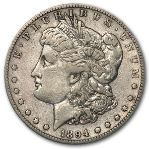 1894-S Morgan Dollar VF Details (Cleaned) 1894-S Morgan Dollar VF Details (Cleaned)
