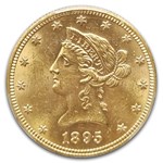1895 $10 Liberty Gold Eagle MS-62 PCGS