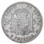 1895-1899 Spain Silver 5 Pesetas Alfonso XIII Avg Circ