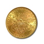 1895 $20 Liberty Gold Double Eagle AU-58 NGC