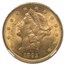 1895 $20 Liberty Gold Double Eagle MS-61 NGC