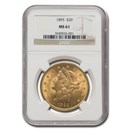 1895 $20 Liberty Gold Double Eagle MS-61 NGC