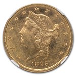 1895 $20 Liberty Gold Double Eagle MS-62 NGC