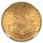 1895 $20 Liberty Gold Double Eagle MS-62 NGC
