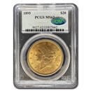 1895 $20 Liberty Gold Double Eagle MS-62 PCGS CAC