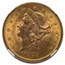 1895 $20 Liberty Gold Double Eagle MS-63 NGC