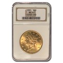 1895 $20 Liberty Gold Double Eagle MS-63 NGC