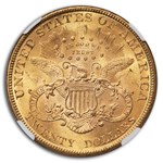 1895 $20 Liberty Gold Double Eagle MS-64 NGC