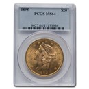 1895 $20 Liberty Gold Double Eagle MS-64 PCGS