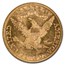 1895 $5 Liberty Gold Half Eagle MS-62 NGC (PL)