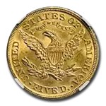 1895 $5 Liberty Gold Half Eagle MS-63 NGC