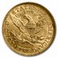 1895 $5 Liberty Gold Half Eagle MS-63 NGC