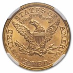 1895 $5 Liberty Gold Half Eagle MS-64 NGC