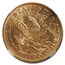1895 $5 Liberty Gold Half Eagle MS-64 NGC