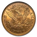 1895 $5 Liberty Gold Half Eagle MS-65 NGC