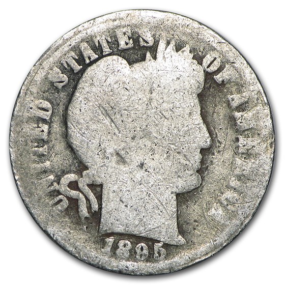 1895 Barber Dime Fair 1895 Barber Dime Fair