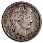 1895 Barber Half Dollar Fine