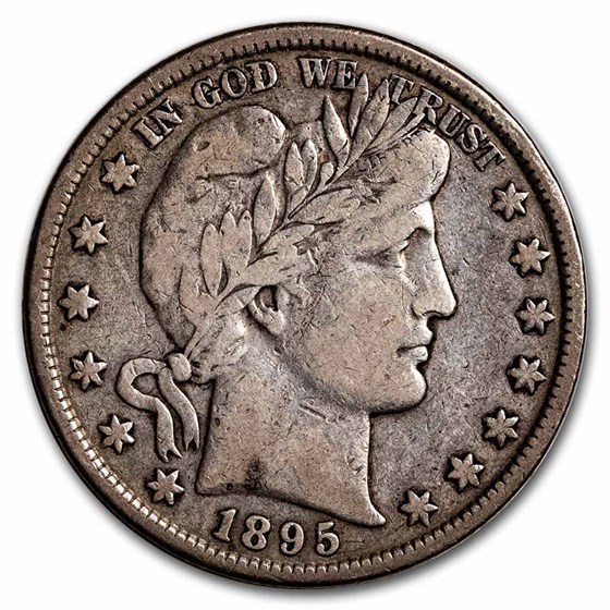 1895 Barber Half Dollar Fine 1895 Barber Half Dollar Fine