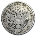 1895 Barber Half Dollar VG