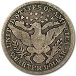 1895 Barber Quarter Good/VG